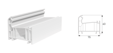 75 Mm Frame Profile