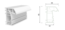 85mm Frame Profile