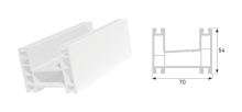 Sliding Mullion - Frame Profile (70mm)