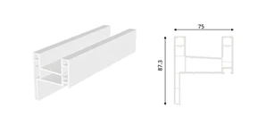 Lining Frame Profile (75mm)