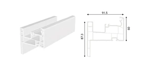 Lining Fix Frame Profile (75mm)