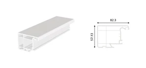 Vertical Mullion Profile (75mm)