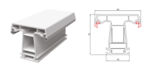 Профиль Средника Оконной Рамы